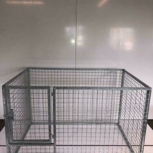 GALVANISED MESH PUPPY PEN